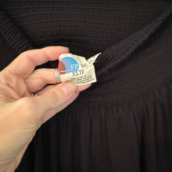 Free People Beach Outfit in Black Sz XS - Picture 3 of 11